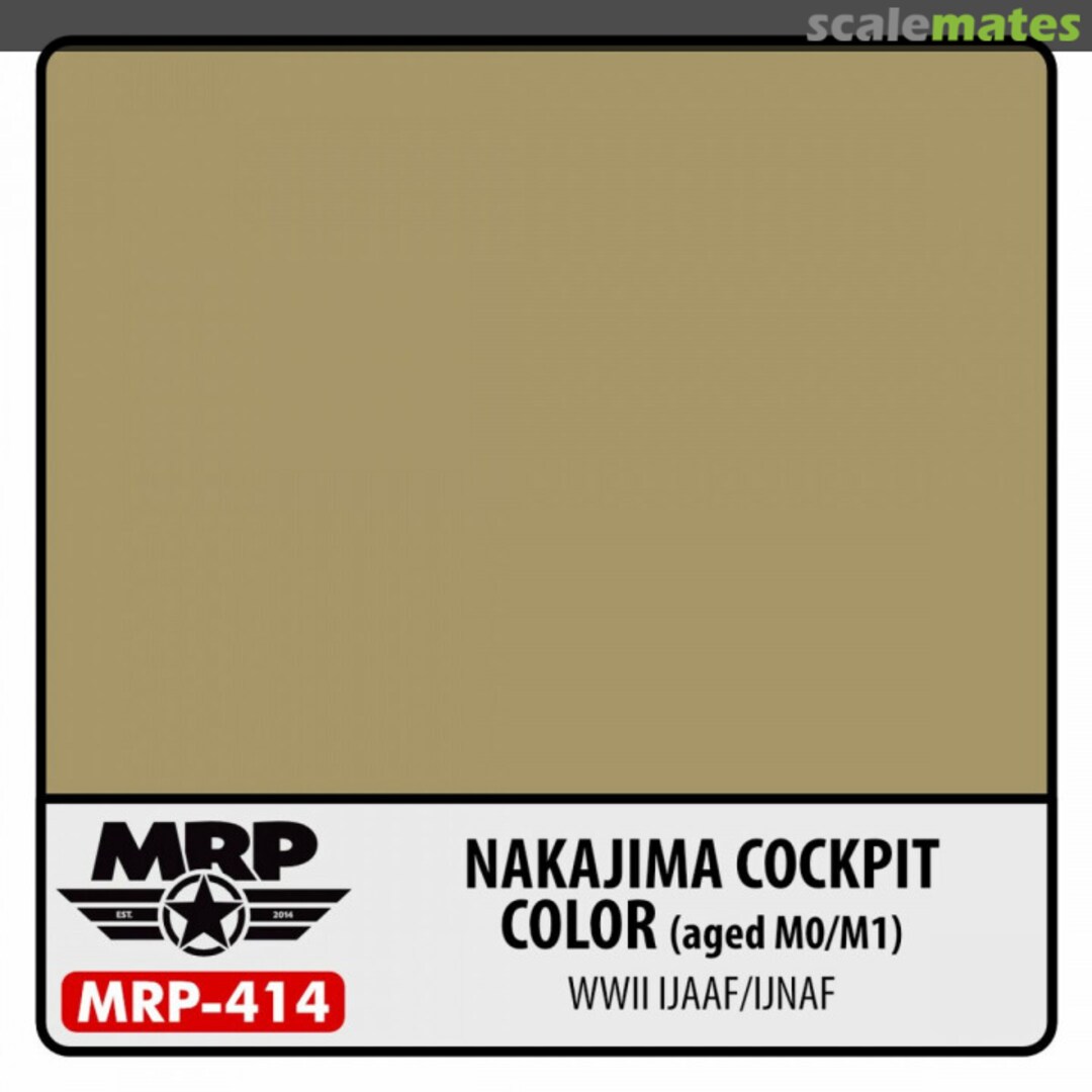 Boxart Nakajima Cockpit Color (Aged M0/M1) (WWII IJAAF/IJNAF) MR.Paint Boxart Nakajima Cockpit Color (Aged M0/M1) (WWII IJAAF/IJNAF) MR.Paint