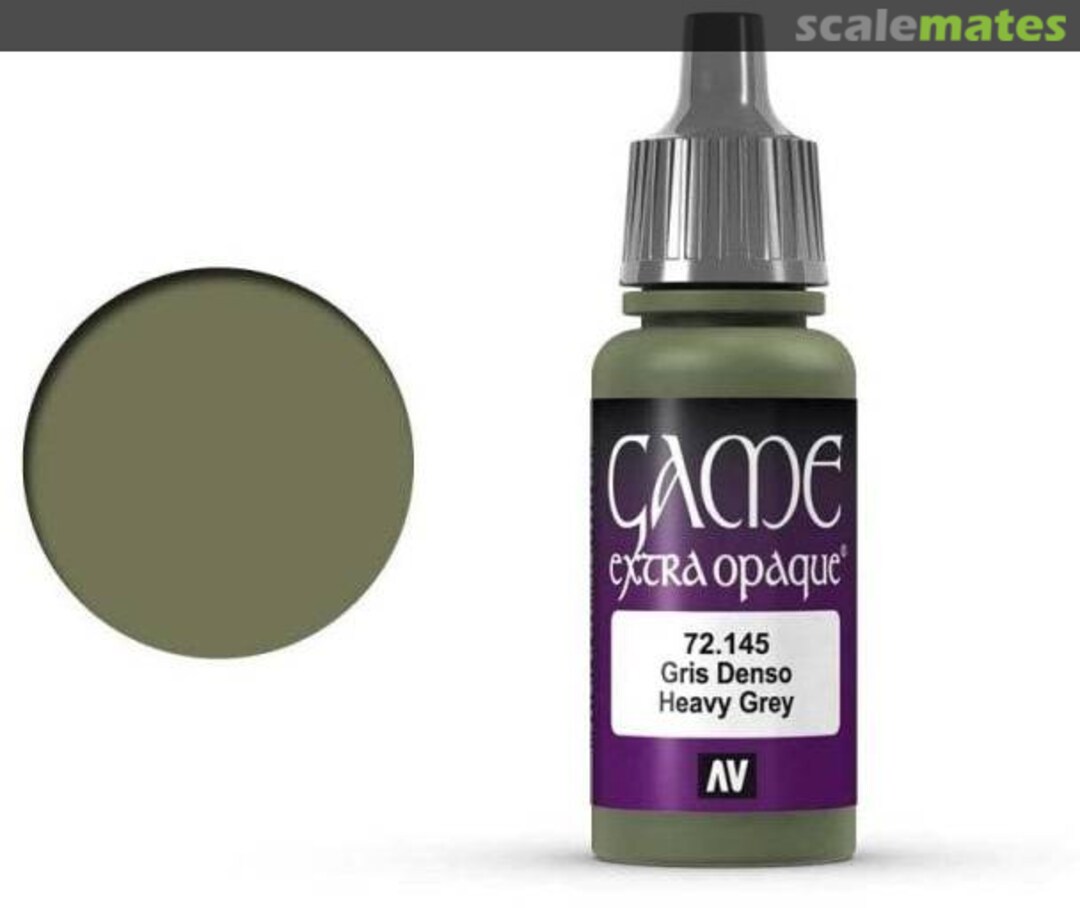 Boxart Extra Opaque - Heavy Grey Vallejo Game Color Boxart Extra Opaque - Heavy Grey Vallejo Game Color