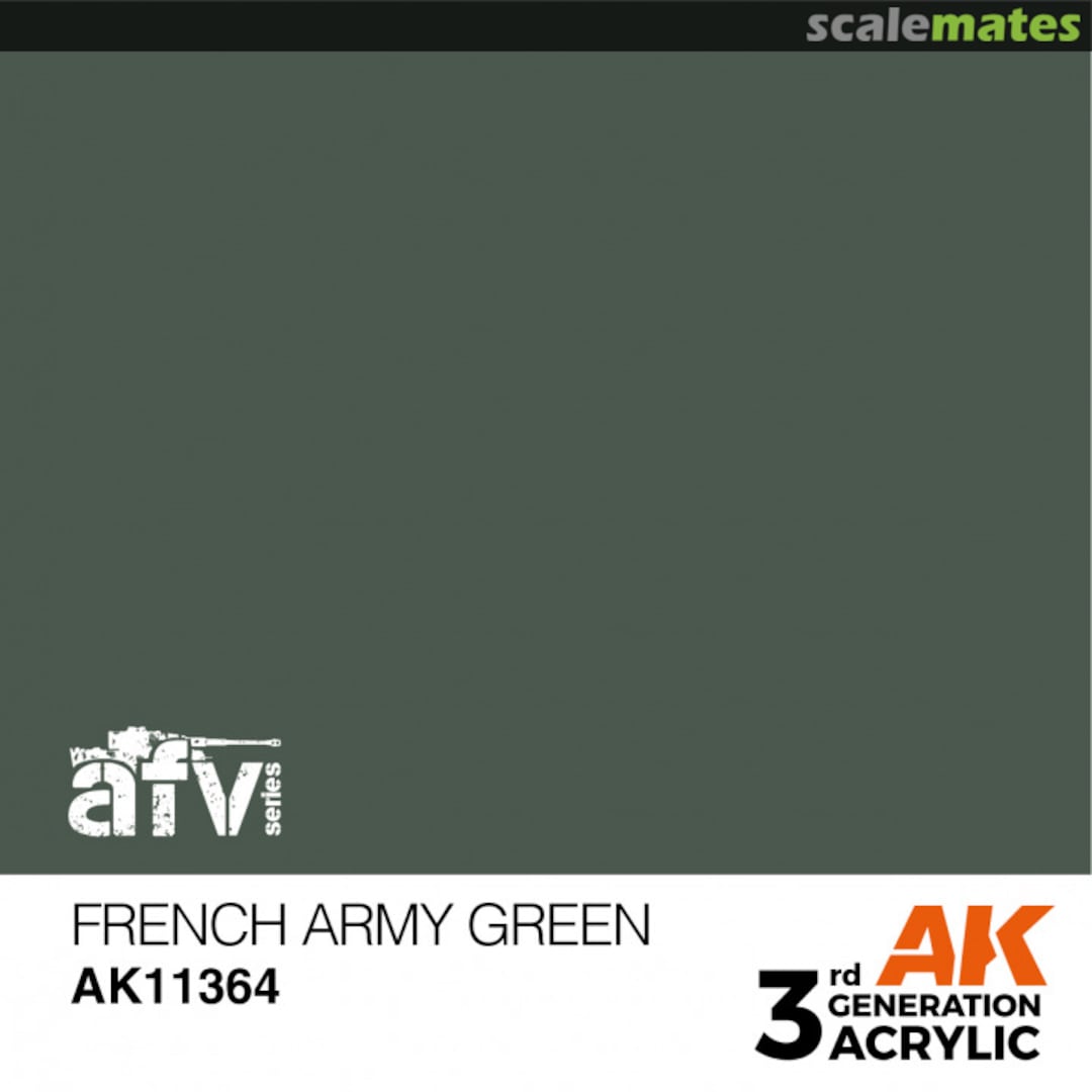 Boxart French Army Green AK 3rd Generation - AFV Boxart French Army Green AK 3rd Generation - AFV