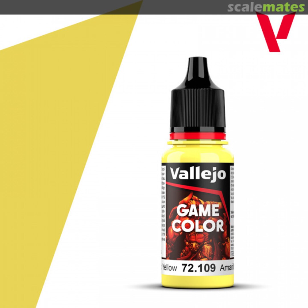 Boxart Toxic Yellow Vallejo Game Color Boxart Toxic Yellow Vallejo Game Color