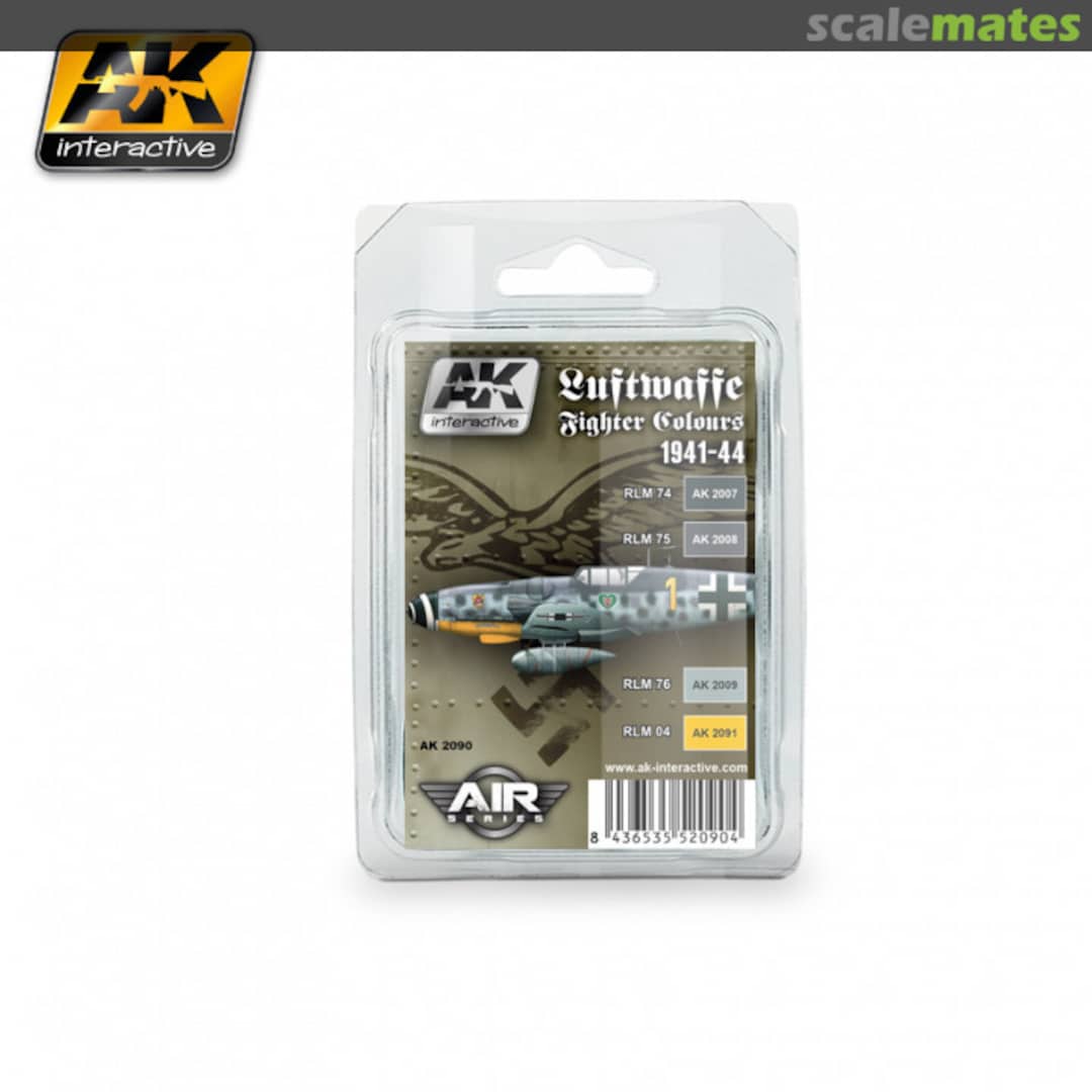 Boxart Luftwaffe Fighter Colours 1941-44 AK 2090 AK Interactive Air Series