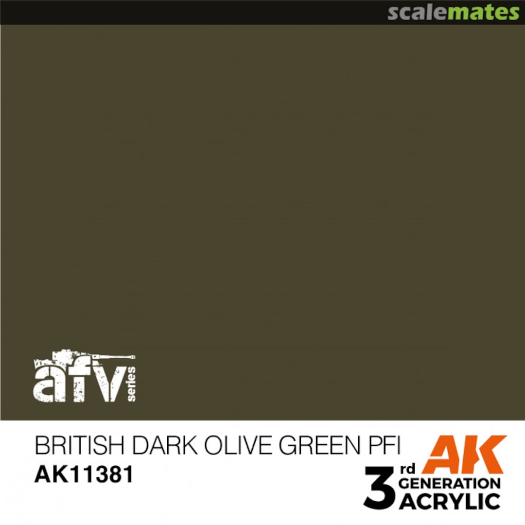 Boxart British Dark Olive Green PFI 240802 AK 3rd Generation - AFV Boxart British Dark Olive Green PFI 240802 AK 3rd Generation - AFV