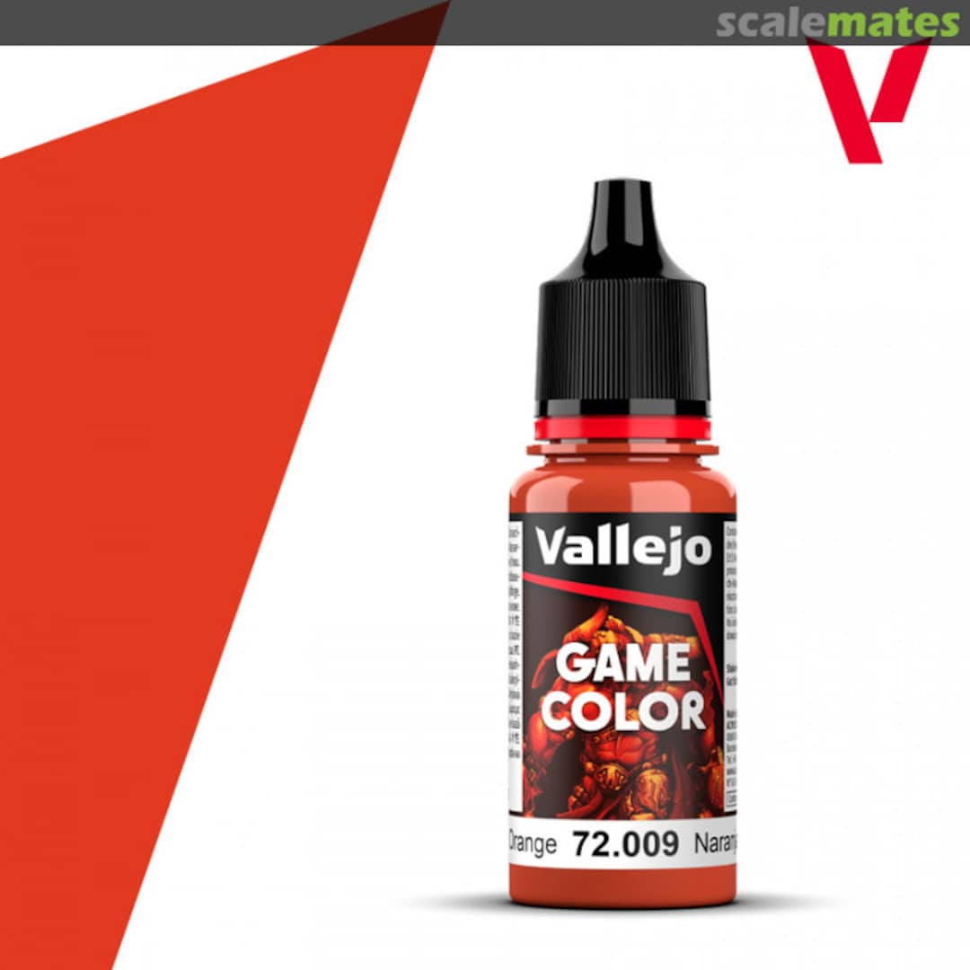 Boxart Hot Orange Vallejo Game Color Boxart Hot Orange Vallejo Game Color