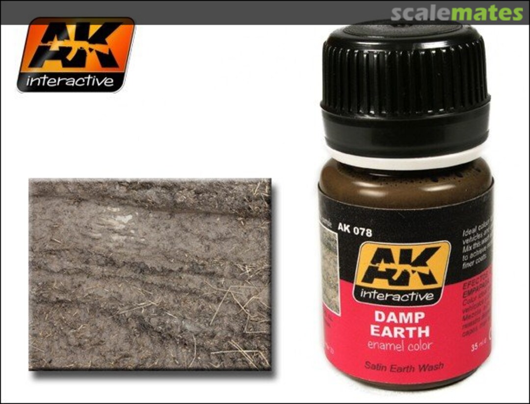 Boxart Damp Earth AK 078 AK Interactive Boxart Damp Earth AK 078 AK Interactive