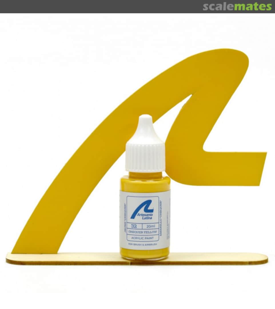 Boxart Chequer Yellow 27732 Artesania Latina