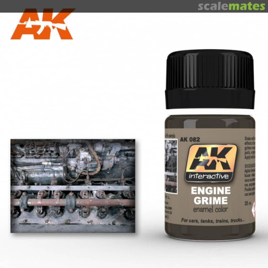 Boxart Engine Grime AK 082 AK Interactive Boxart Engine Grime AK 082 AK Interactive