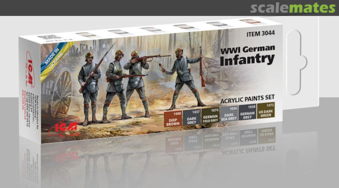 Boxart WWI German infantry  ICM