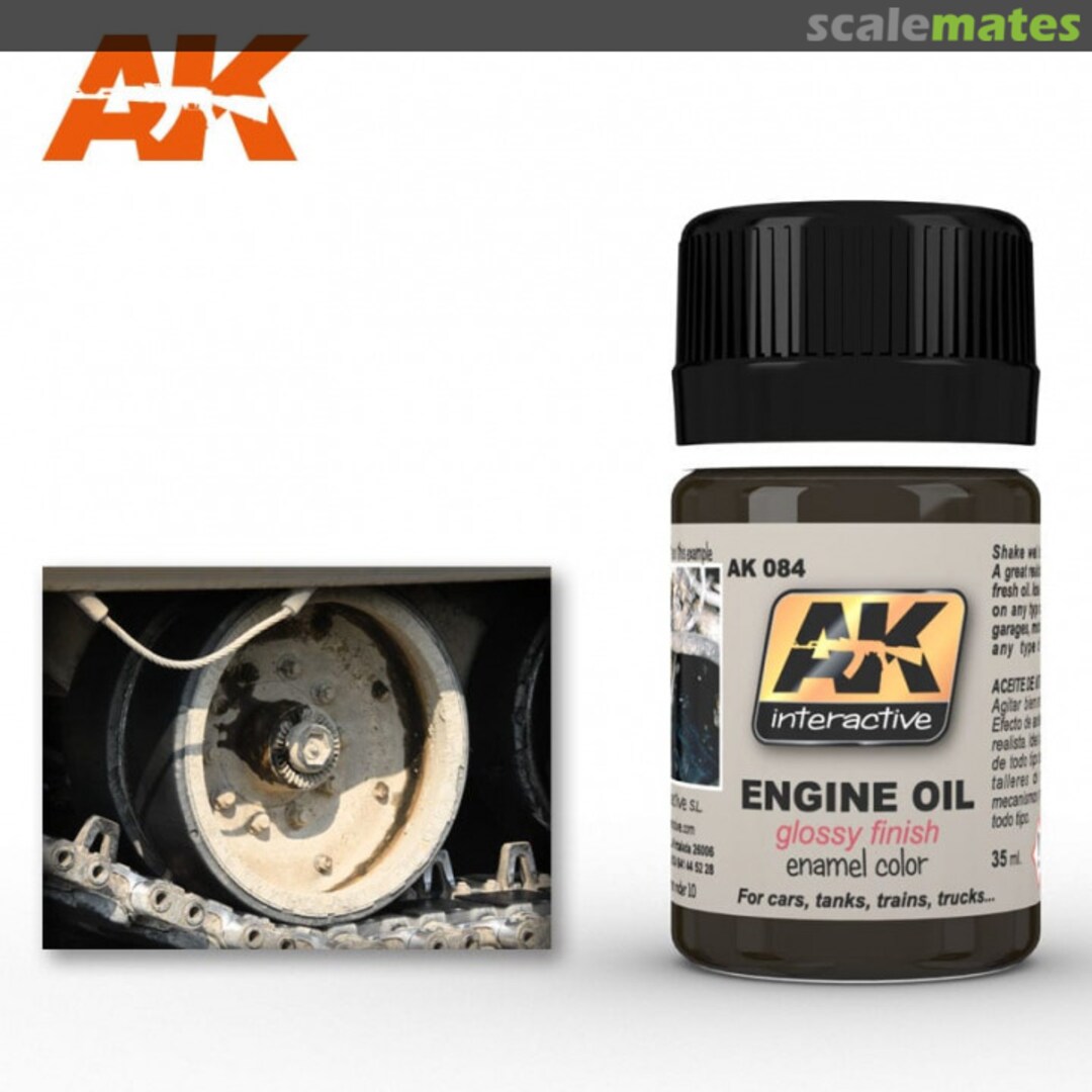 Boxart Fresh Engine Oil AK 084 AK Interactive Boxart Fresh Engine Oil AK 084 AK Interactive