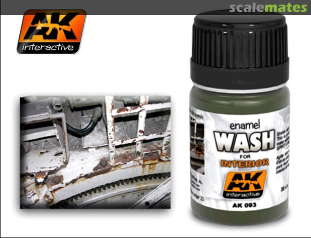 Boxart Interior Wash AK 093 AK Interactive