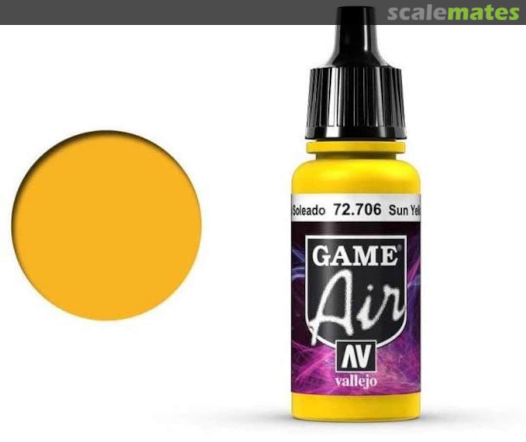 Boxart Sun Yellow Vallejo Game Air Boxart Sun Yellow Vallejo Game Air