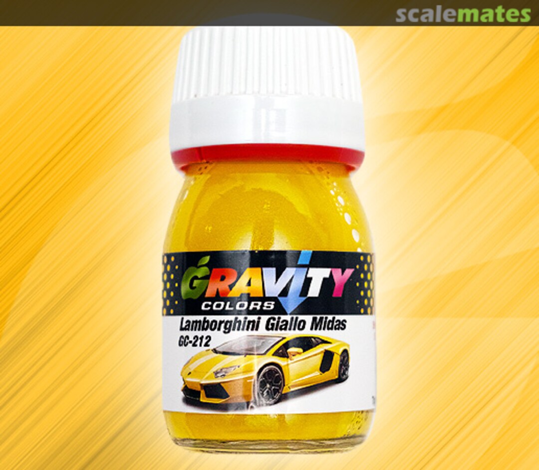 Boxart Lamborghini Giallo Midas Gravity Colors Boxart Lamborghini Giallo Midas Gravity Colors