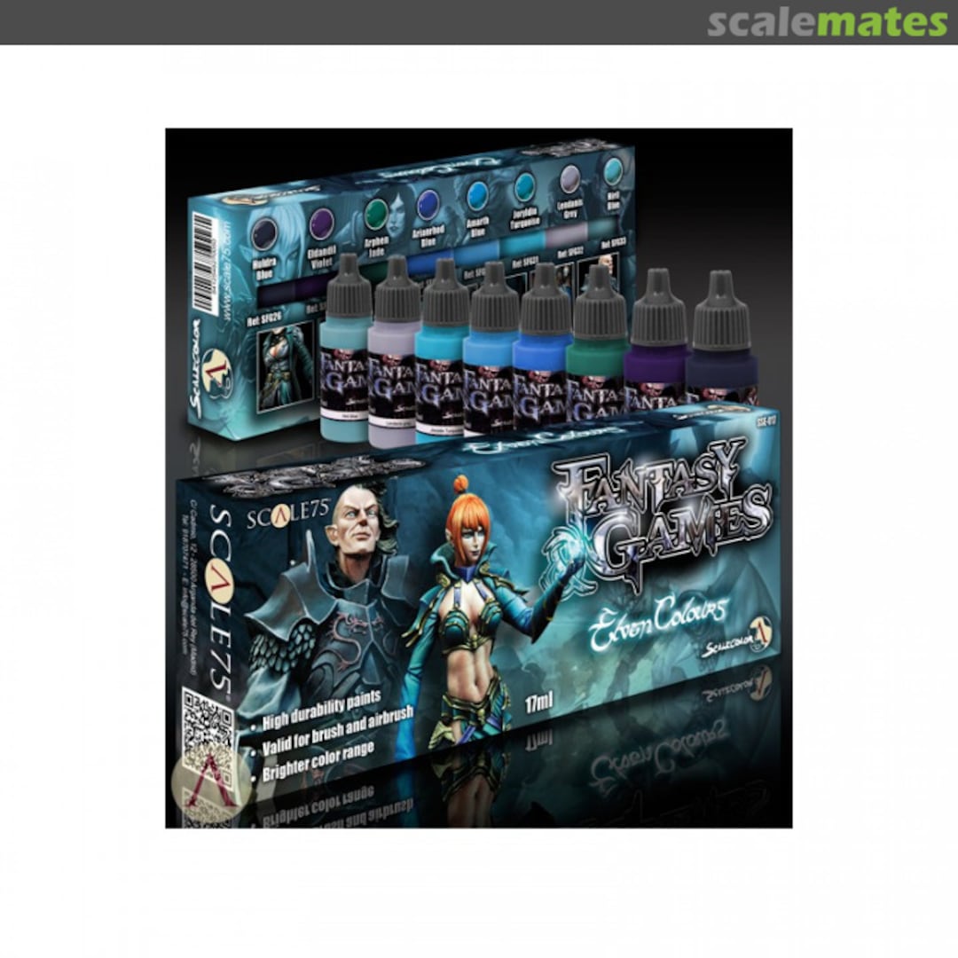 Boxart Elven Colours Paint Set  Scale75