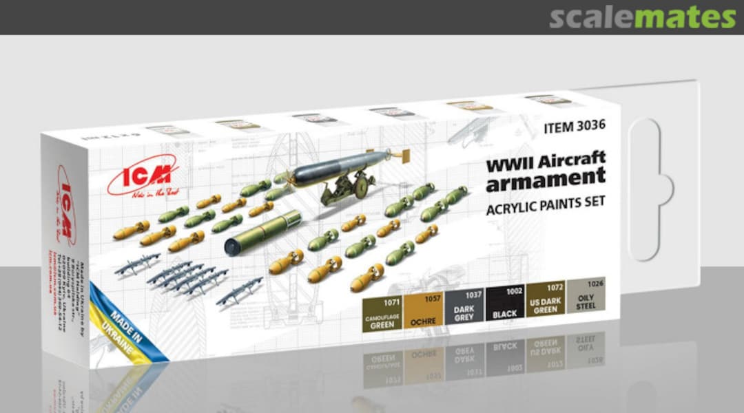 Boxart WWII Aircraft armament  ICM