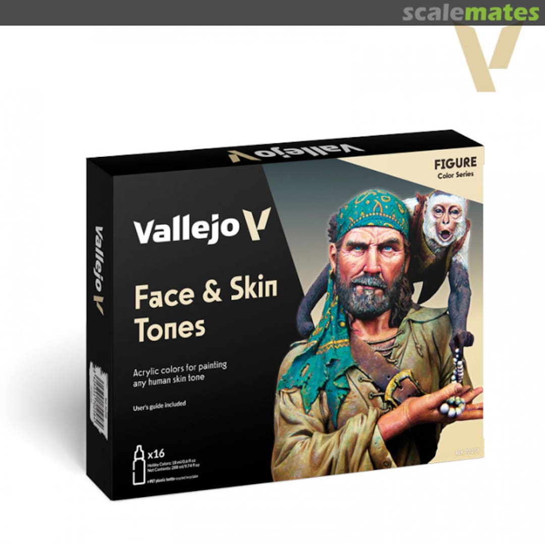 Boxart Face & Skin Tones  Vallejo Model Color