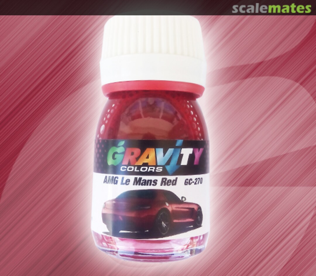 Boxart AMG Le Mans Red  Gravity Colors