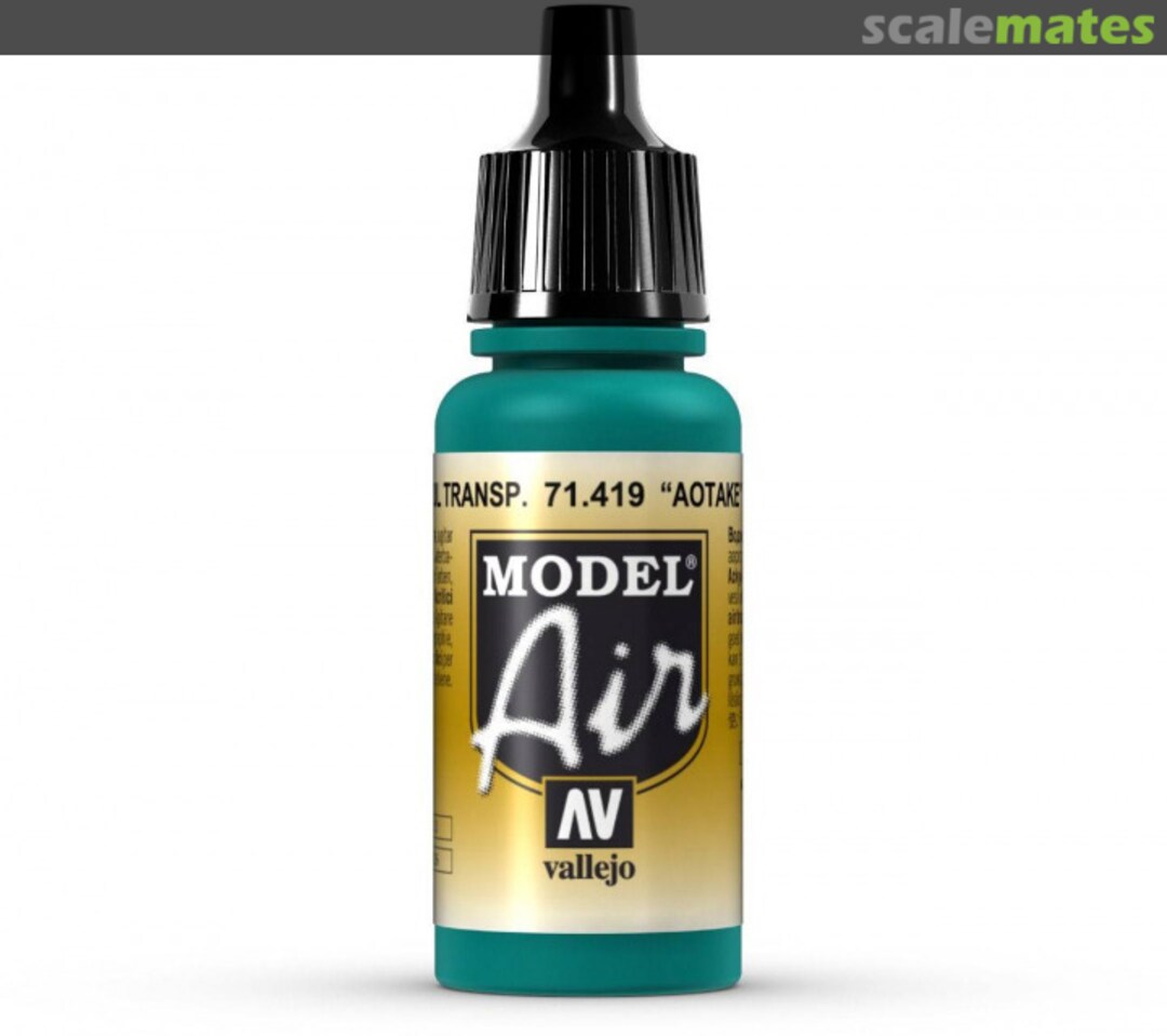 Boxart "Aotake" Translucent Blue 71.419 Vallejo Model Air