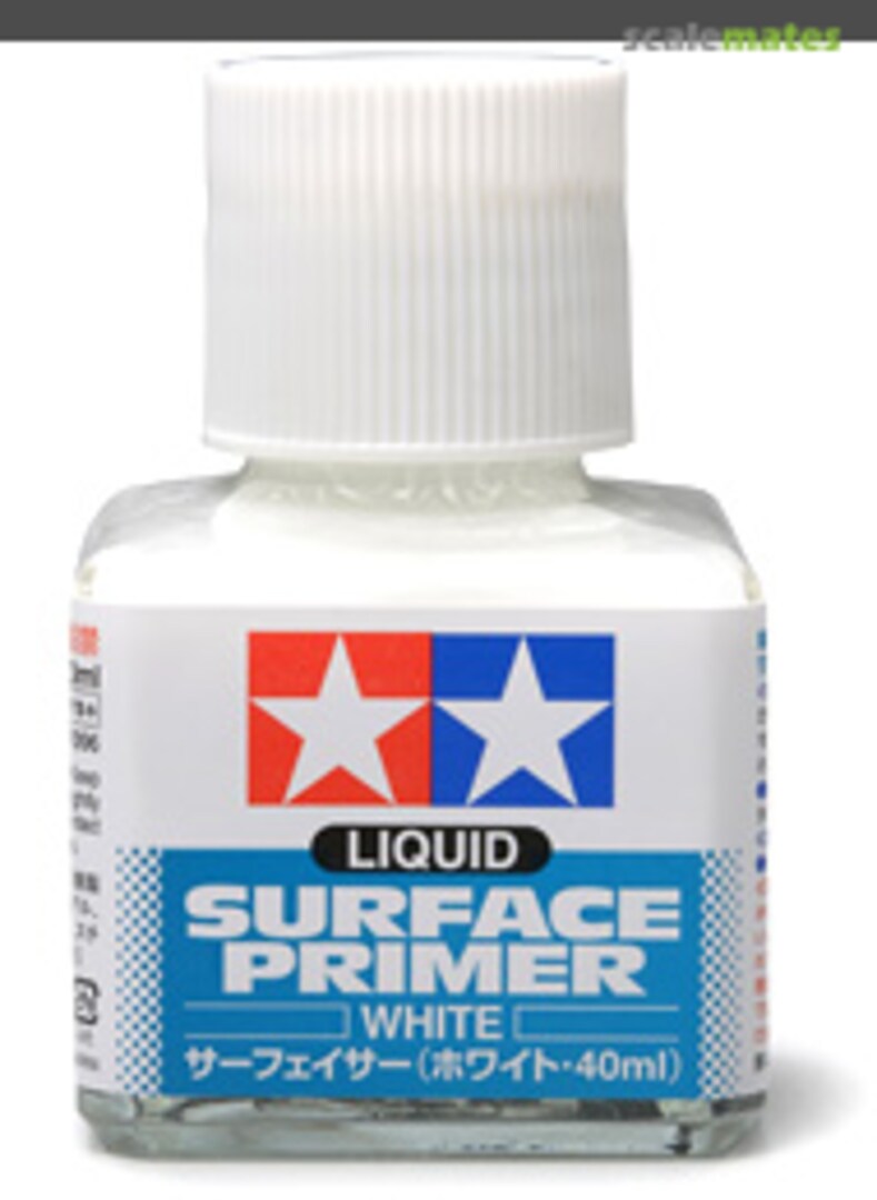 Boxart Liquid Surface Primer White Tamiya Boxart Liquid Surface Primer White Tamiya