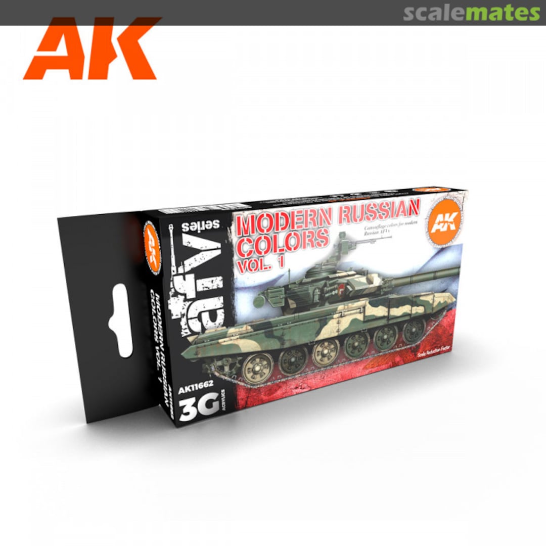 Boxart Modern Russian Colors Vol 1  AK 3rd Generation - AFV