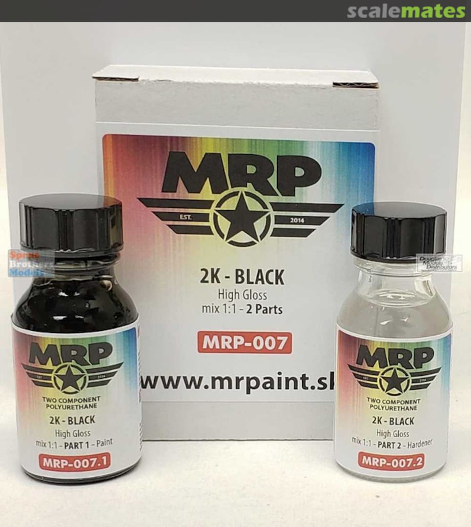 Boxart Black 2K High Gloss [2 Component Polyurethane Set] PART 2 - HARDENER MR.Paint