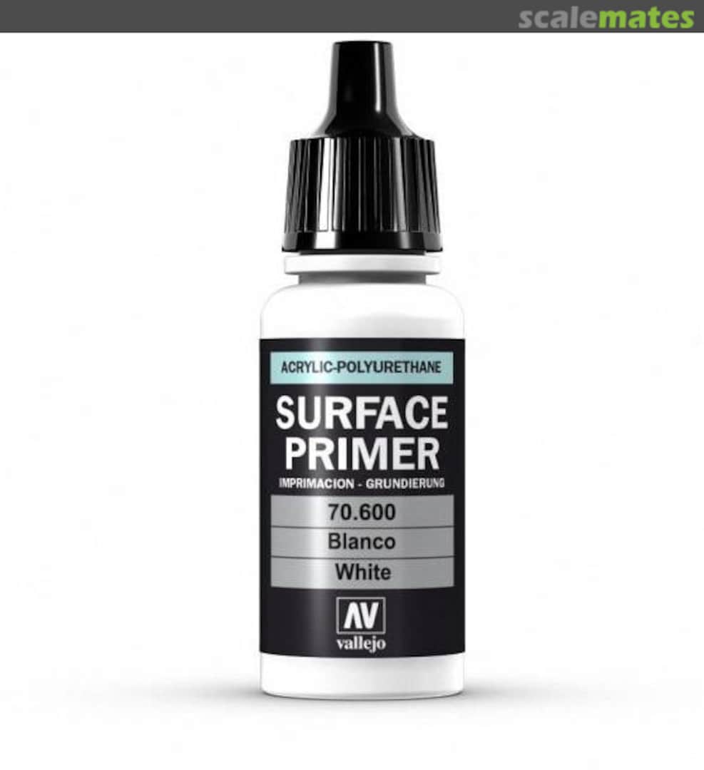Boxart White 70.600 Vallejo Surface Primer Boxart White 70.600 Vallejo Surface Primer
