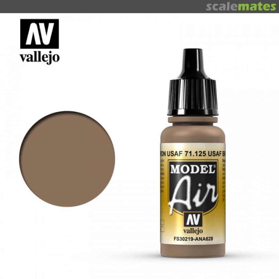 Boxart USAF Brown - FS30219 - ANA628 71.125 Vallejo Model Air Boxart USAF Brown - FS30219 - ANA628 71.125 Vallejo Model Air