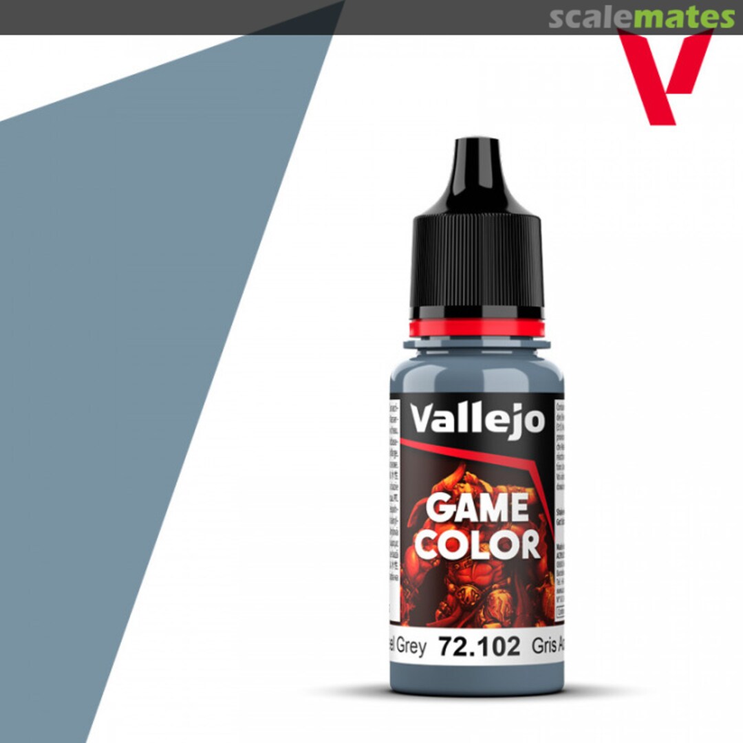 Boxart Steel Grey  Vallejo Game Color