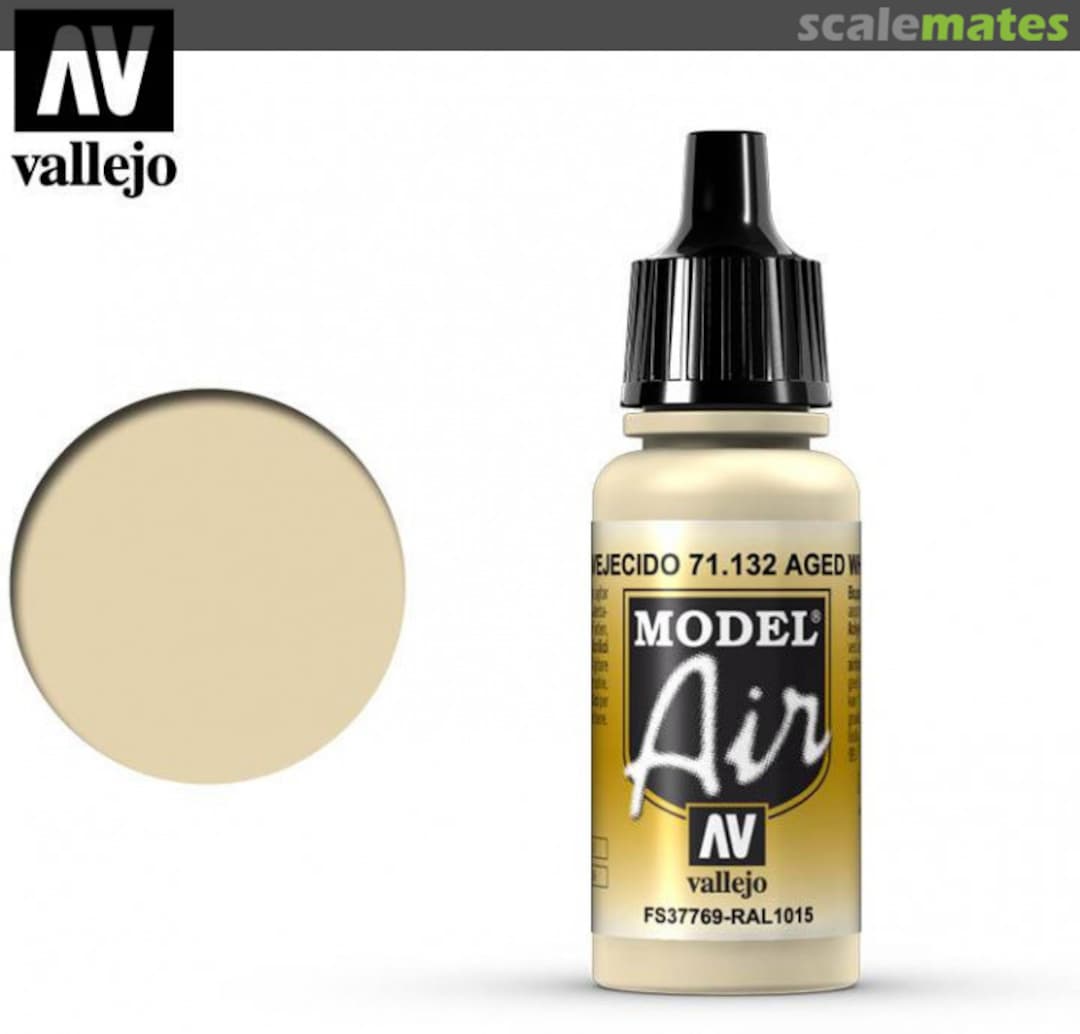 Boxart Aged White - FS37855 - RAL1015 71.132 Vallejo Model Air Boxart Aged White - FS37855 - RAL1015 71.132 Vallejo Model Air