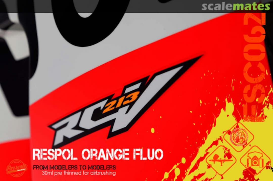 Boxart Orange Fluo Repsol  Fire Scale Colors