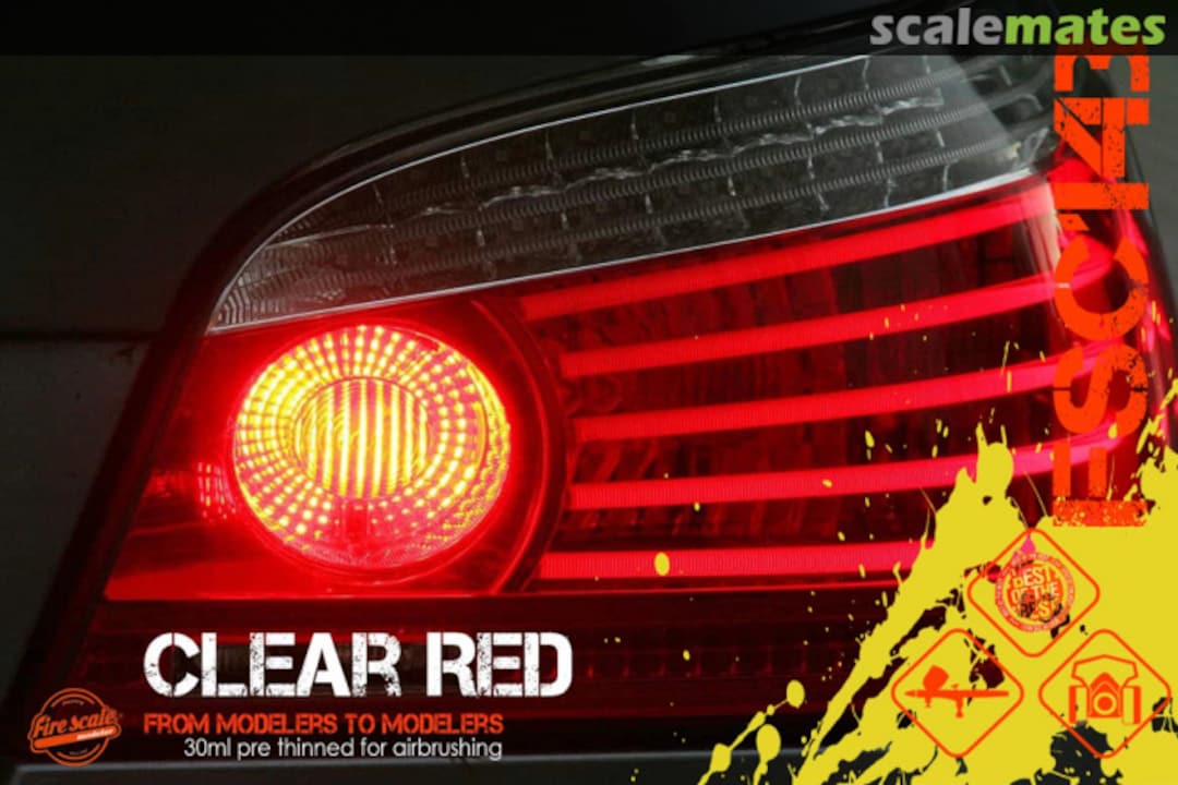 Boxart Clear Red  Fire Scale Colors