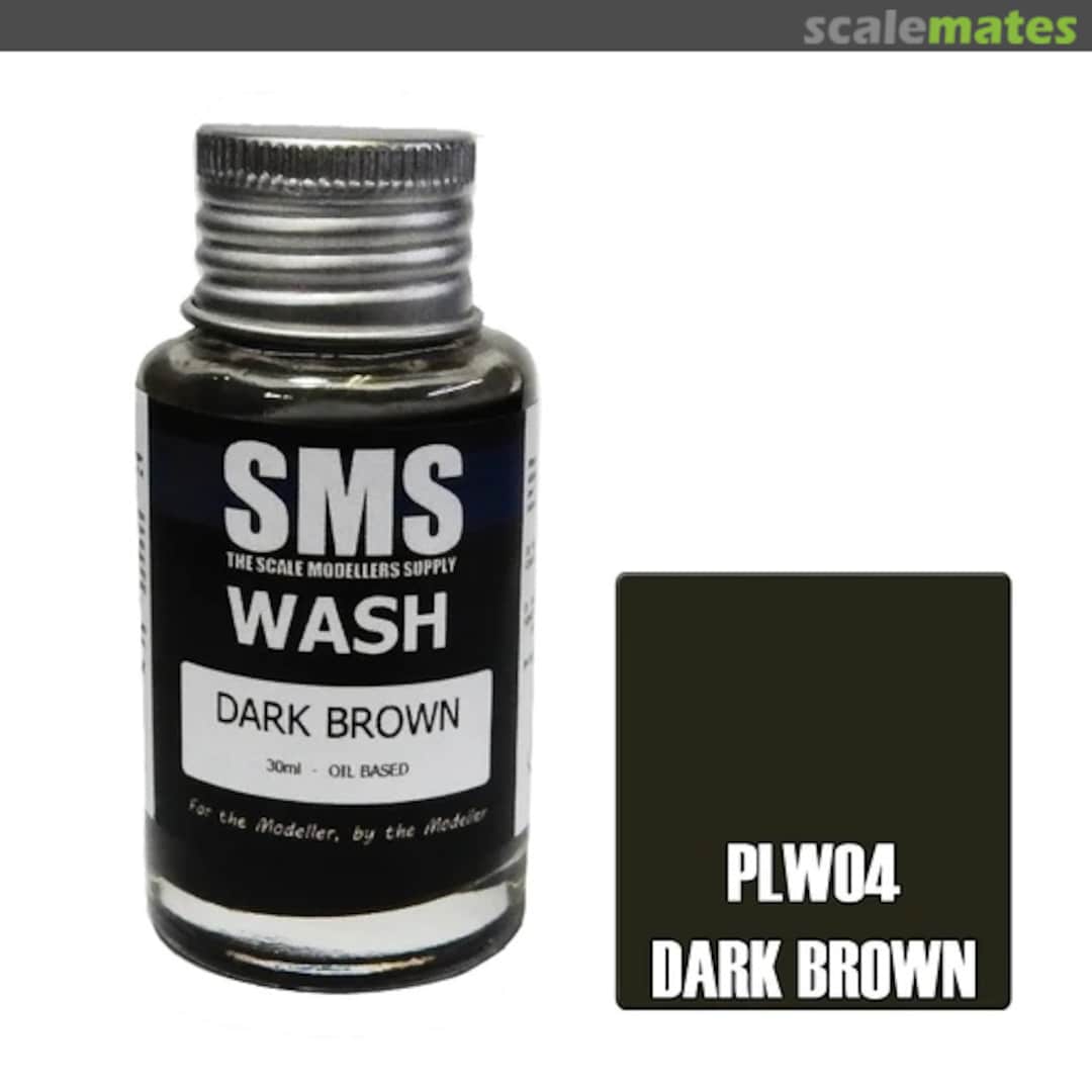 Boxart Wash DARK BROWN PLW04 SMS Boxart Wash DARK BROWN PLW04 SMS