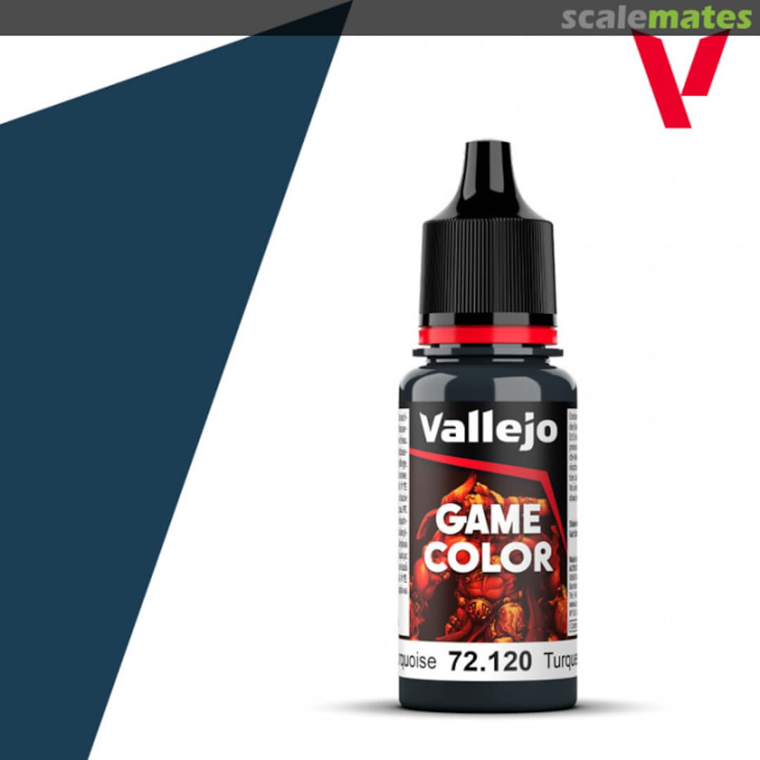 Boxart Abyssal Turquoise Vallejo Game Color Boxart Abyssal Turquoise Vallejo Game Color