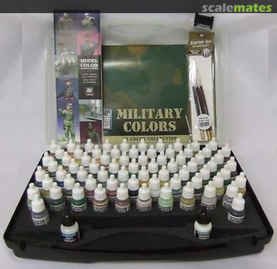 Boxart Military Colors VAL70.173 Vallejo Model Color Boxart Military Colors VAL70.173 Vallejo Model Color