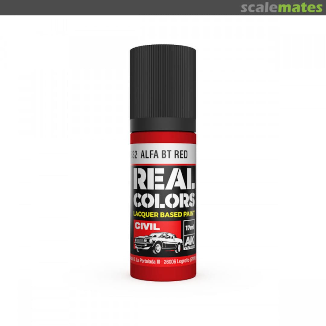 Boxart Alfa BT Red AK Real Colors Boxart Alfa BT Red AK Real Colors