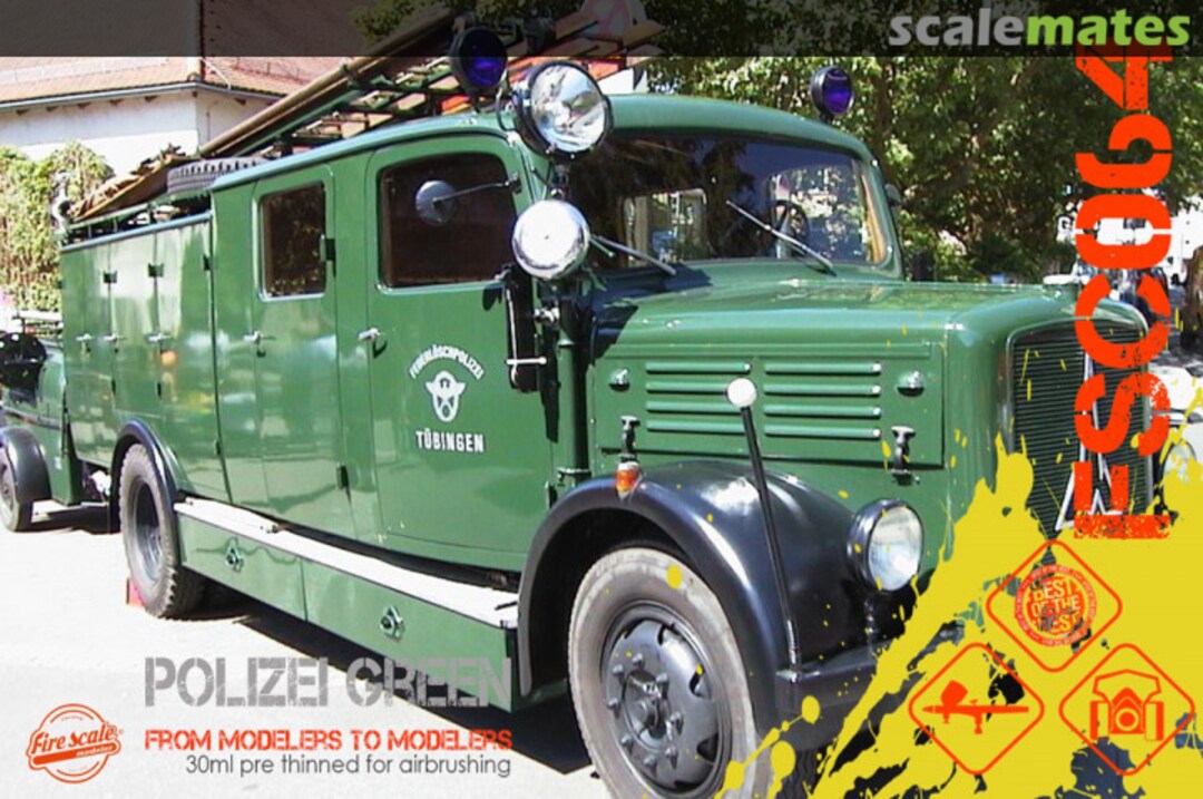 Boxart Polizei Green  Fire Scale Colors