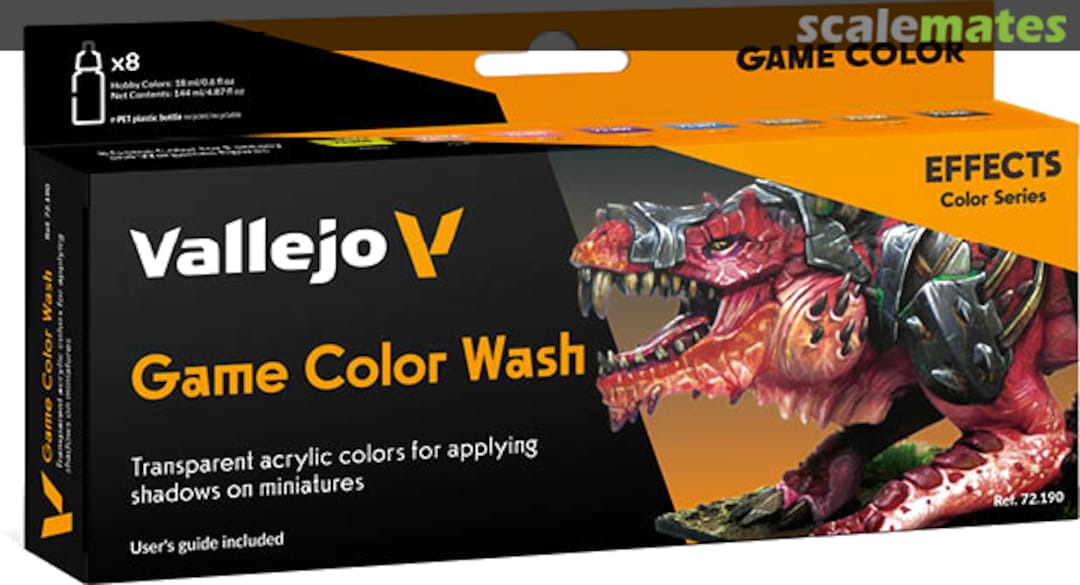 Boxart Game Color Wash  Vallejo Game Color