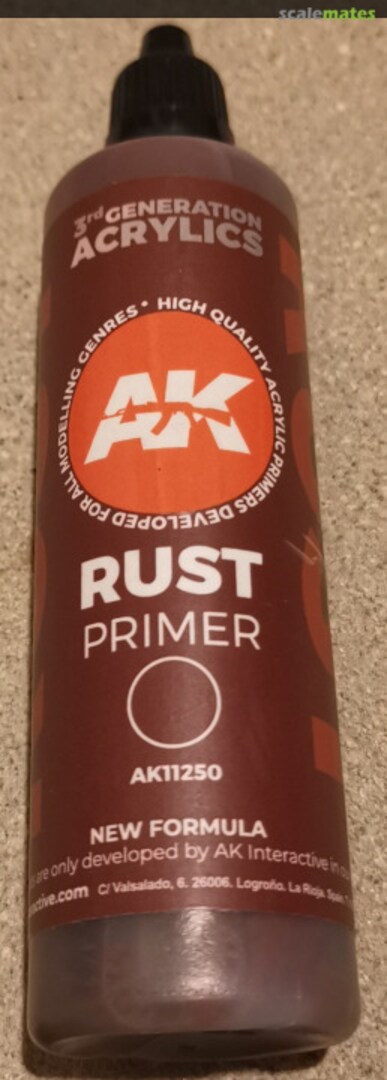 Boxart AK Rust Primer  AK 3rd Generation