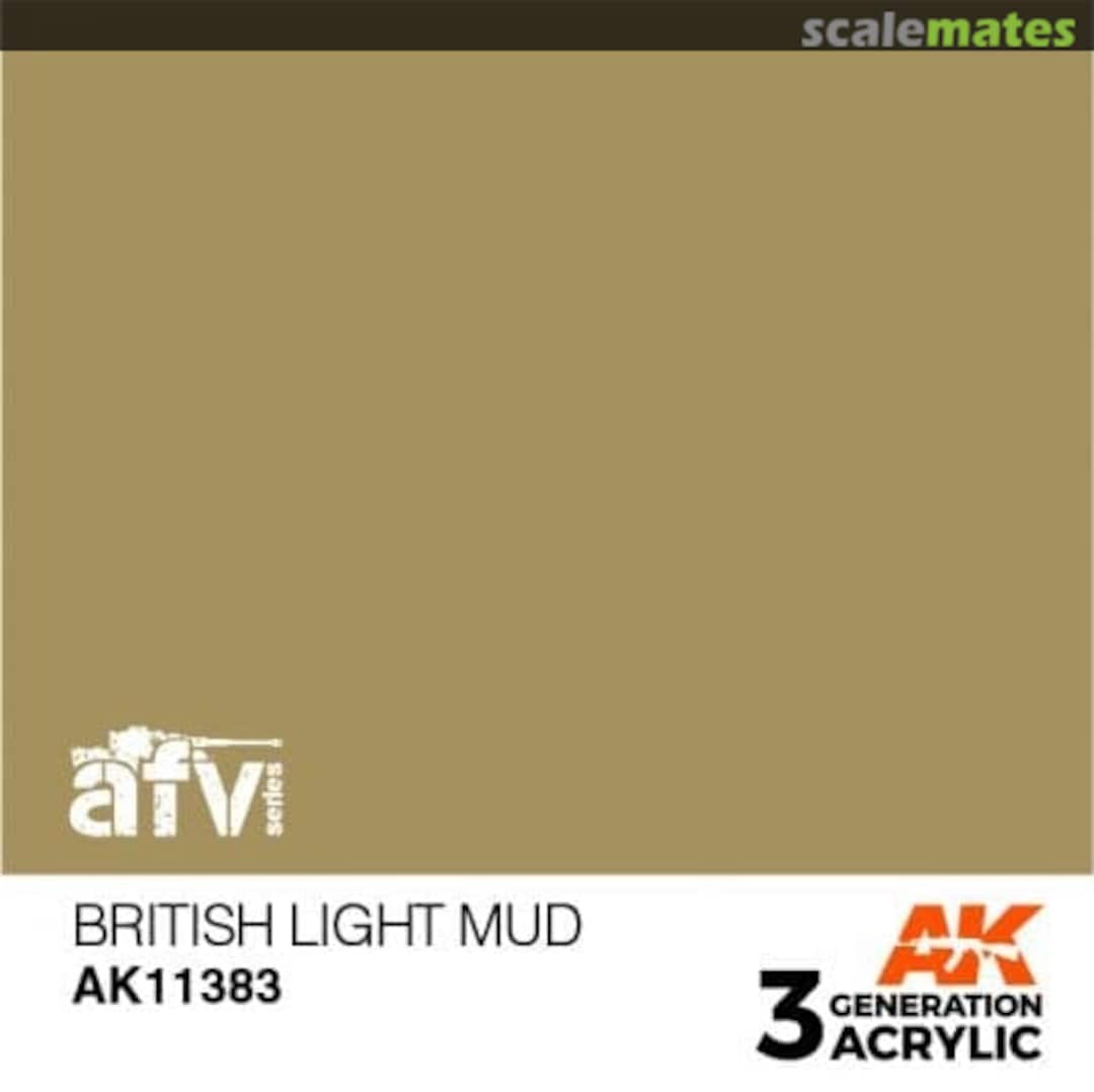 Boxart British Light Mud AK 3rd Generation - AFV Boxart British Light Mud AK 3rd Generation - AFV