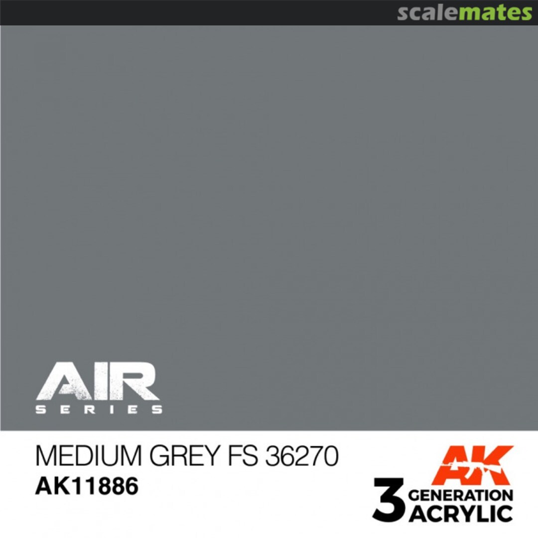 Boxart Medium Grey FS 36270  AK 3rd Generation - Air