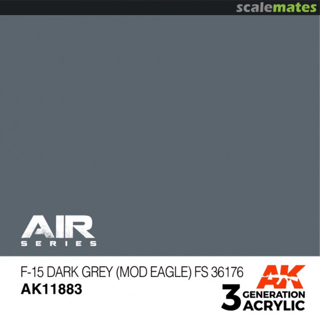 Boxart F-15 Dark Grey (Mod Eagle) FS 36176 AK 3rd Generation - Air Boxart F-15 Dark Grey (Mod Eagle) FS 36176 AK 3rd Generation - Air