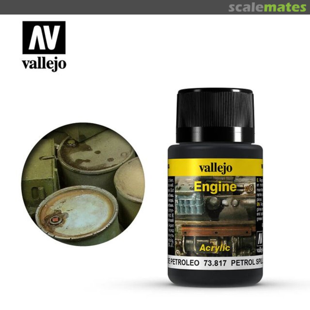 Boxart Petrol Spills  Vallejo Weathering Effects