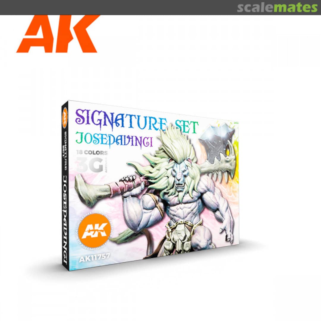 Boxart Signature Set "Jose Davinci"  AK 3rd Generation