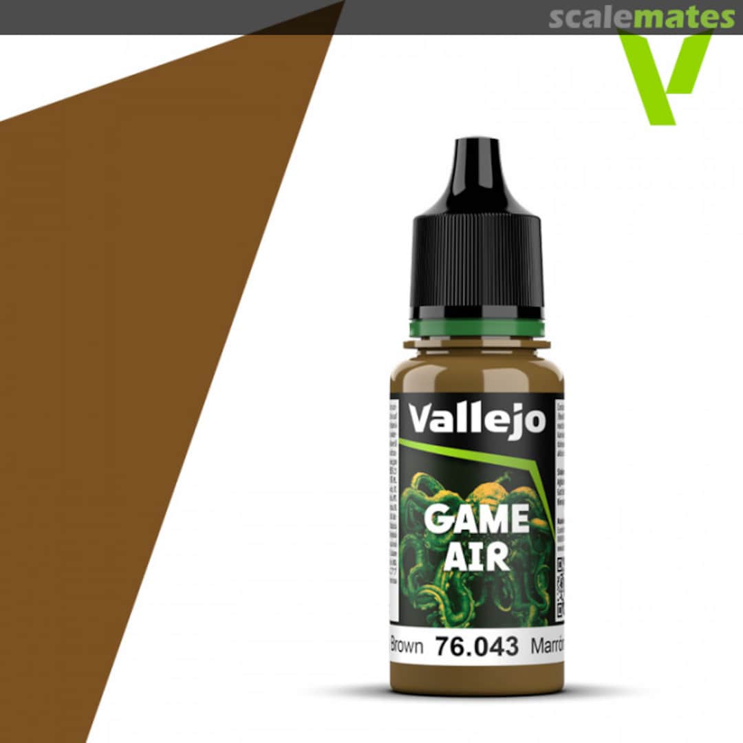 Boxart Beasty Brown   Vallejo Game Air