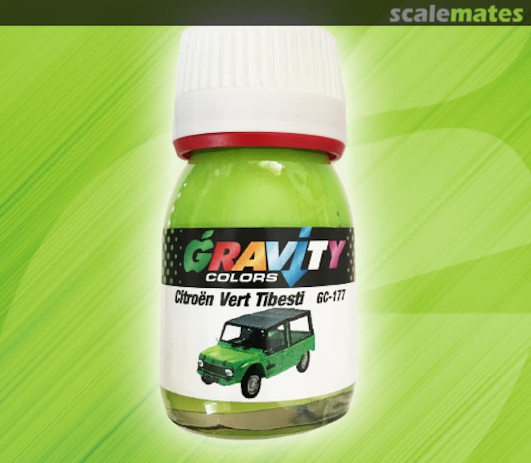 Boxart Citroën Vert Tibesti Gravity Colors Boxart Citroën Vert Tibesti Gravity Colors