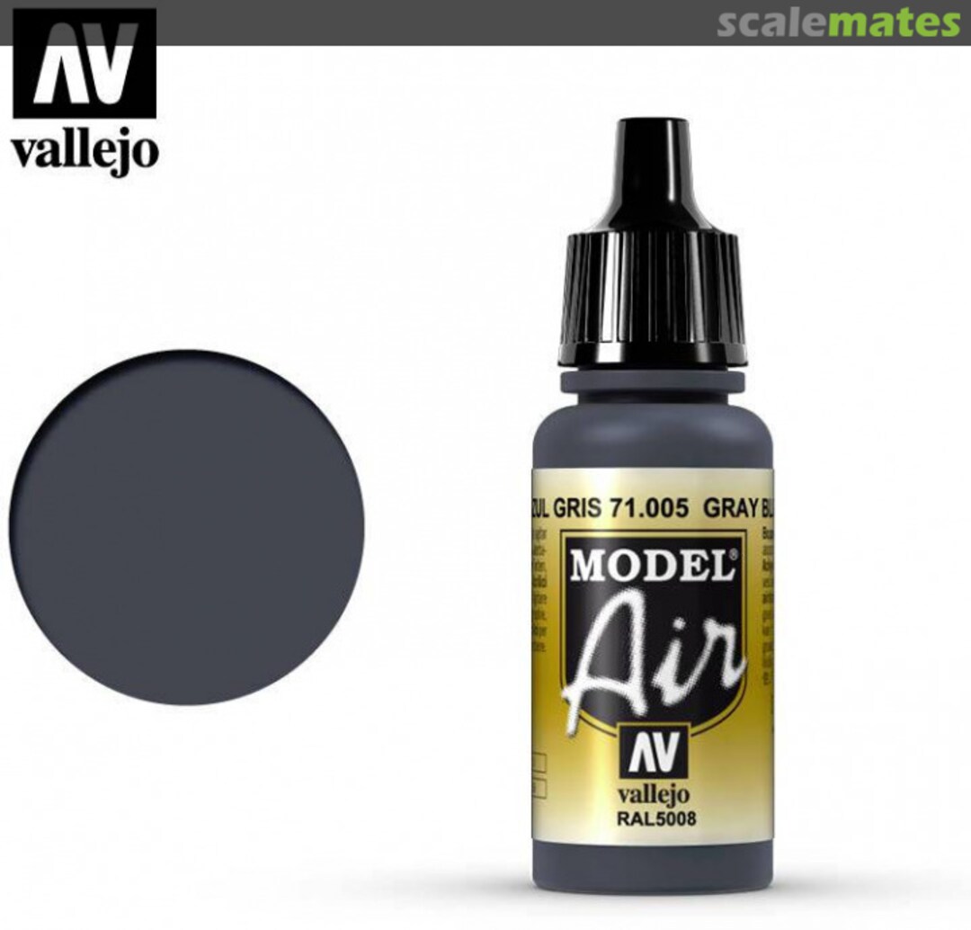 Boxart Grey Blue - RAL 5008 71.005 Vallejo Model Air