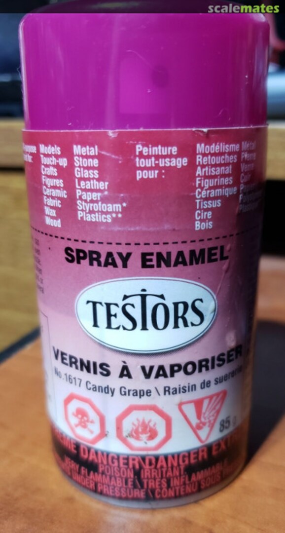 Boxart Candy Grape 1617 Testors