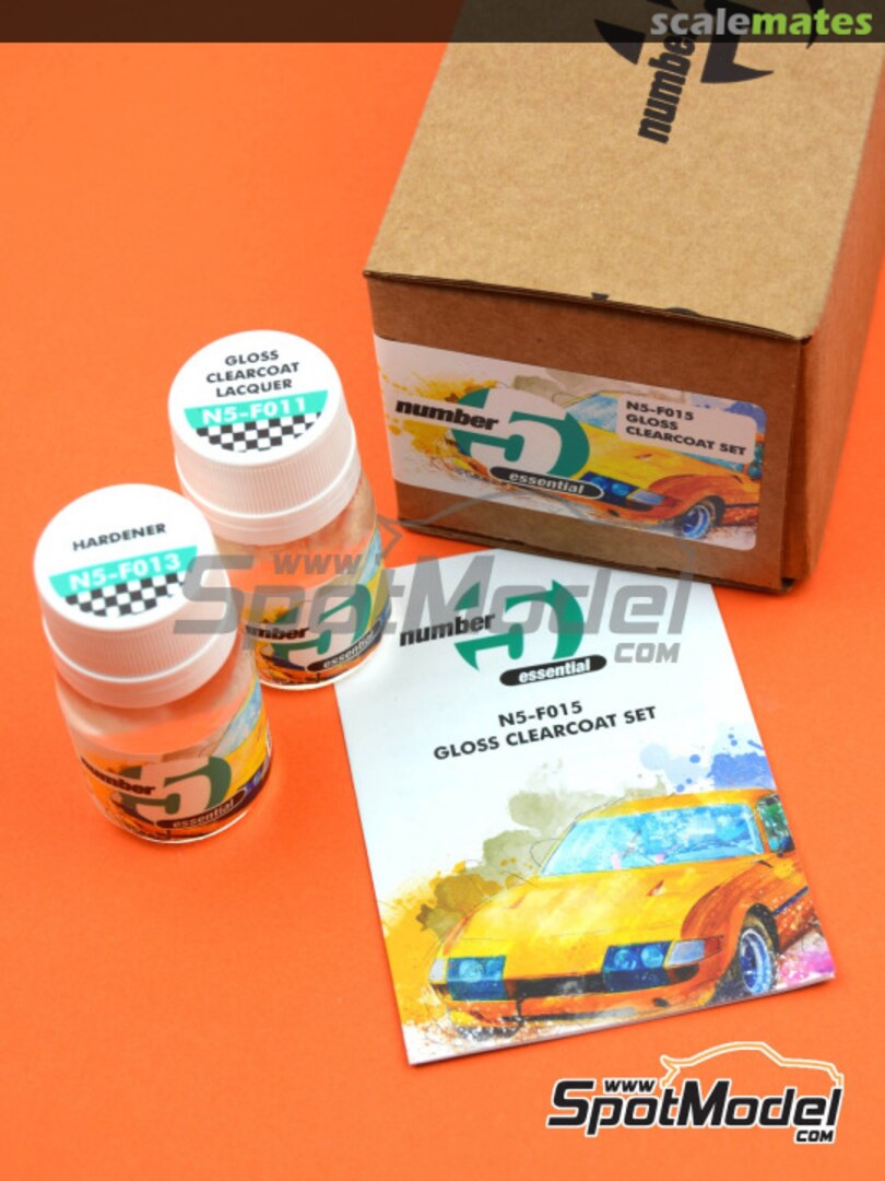 Boxart Gloss clearcoat lacquer set  Number Five