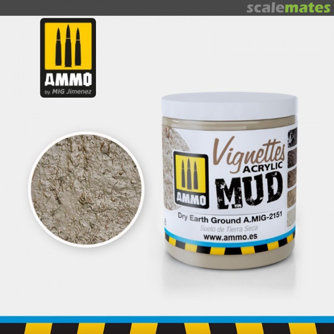 Boxart VIGNETTES Dry Earth Ground A.MIG-2151 Ammo by Mig Jimenez