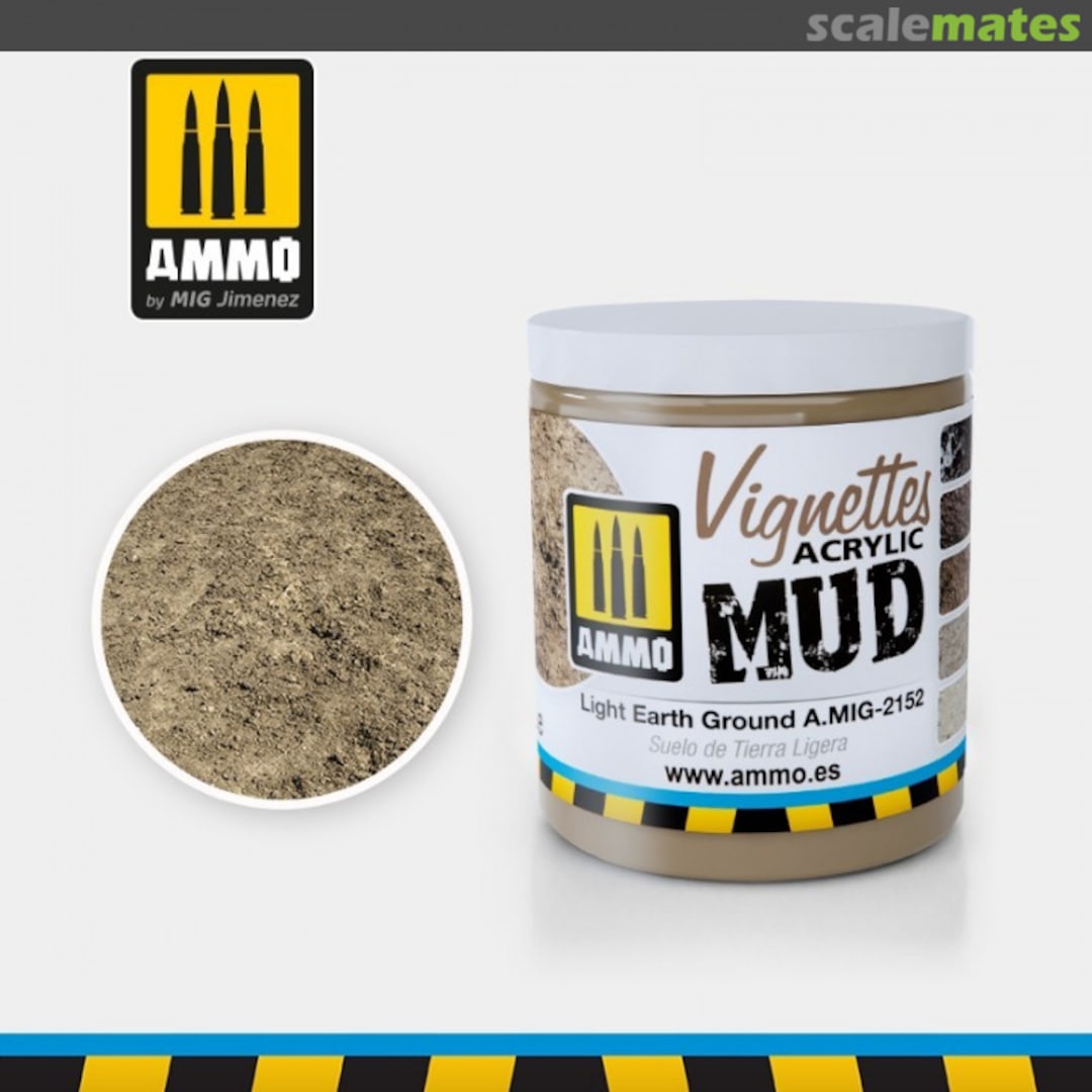 Boxart VIGNETTES Light Earth Ground A.MIG-2152  Ammo by Mig Jimenez