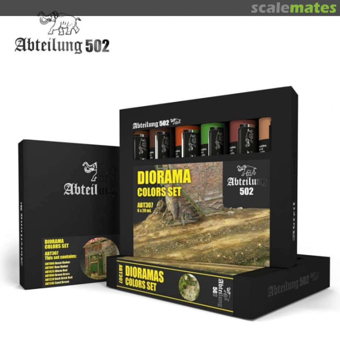 Boxart Diorama Colors Set  Abteilung 502