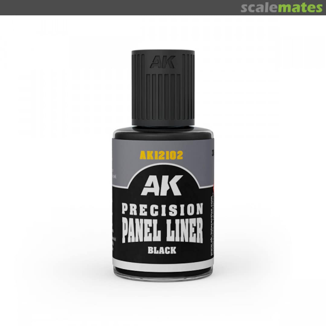 Boxart Black Precision Panel Liner  AK Interactive